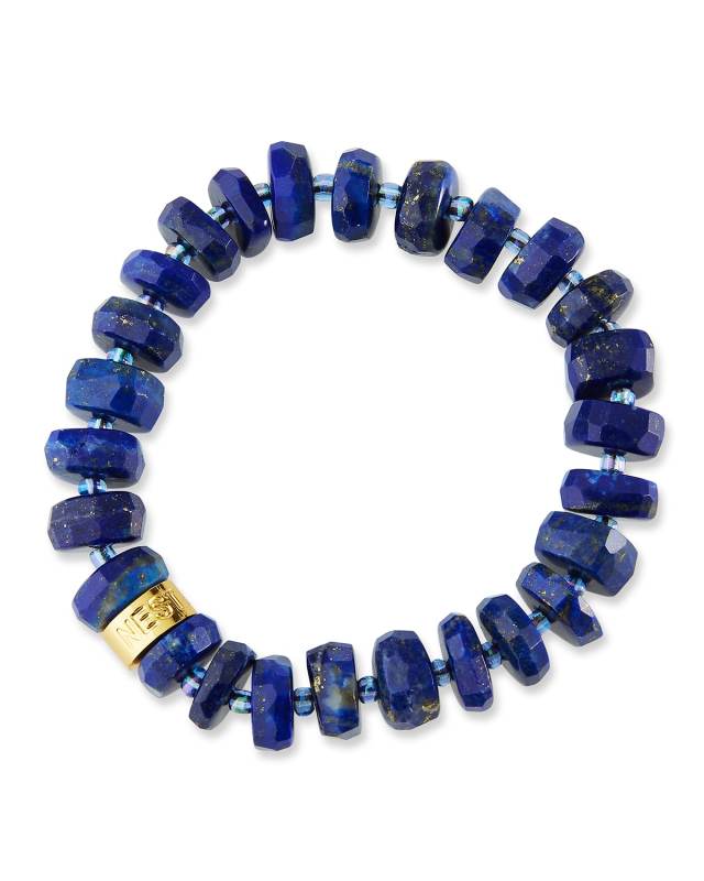 Lapis Stretch Bracelet